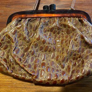 GENUINE LEATHER Made in Italy Vintage Bag Vintage GENUINE LEATHER  Women's Bag M